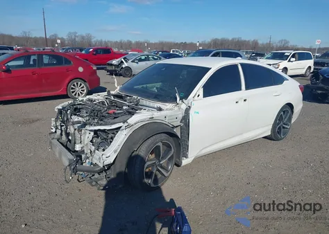 2019 Honda Accord Sport from USA, damaged, VIN 1HGCV1F38KA041223